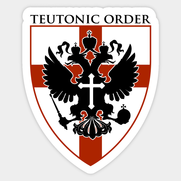 TEUTONIC ORDER Sticker by theanomalius_merch
